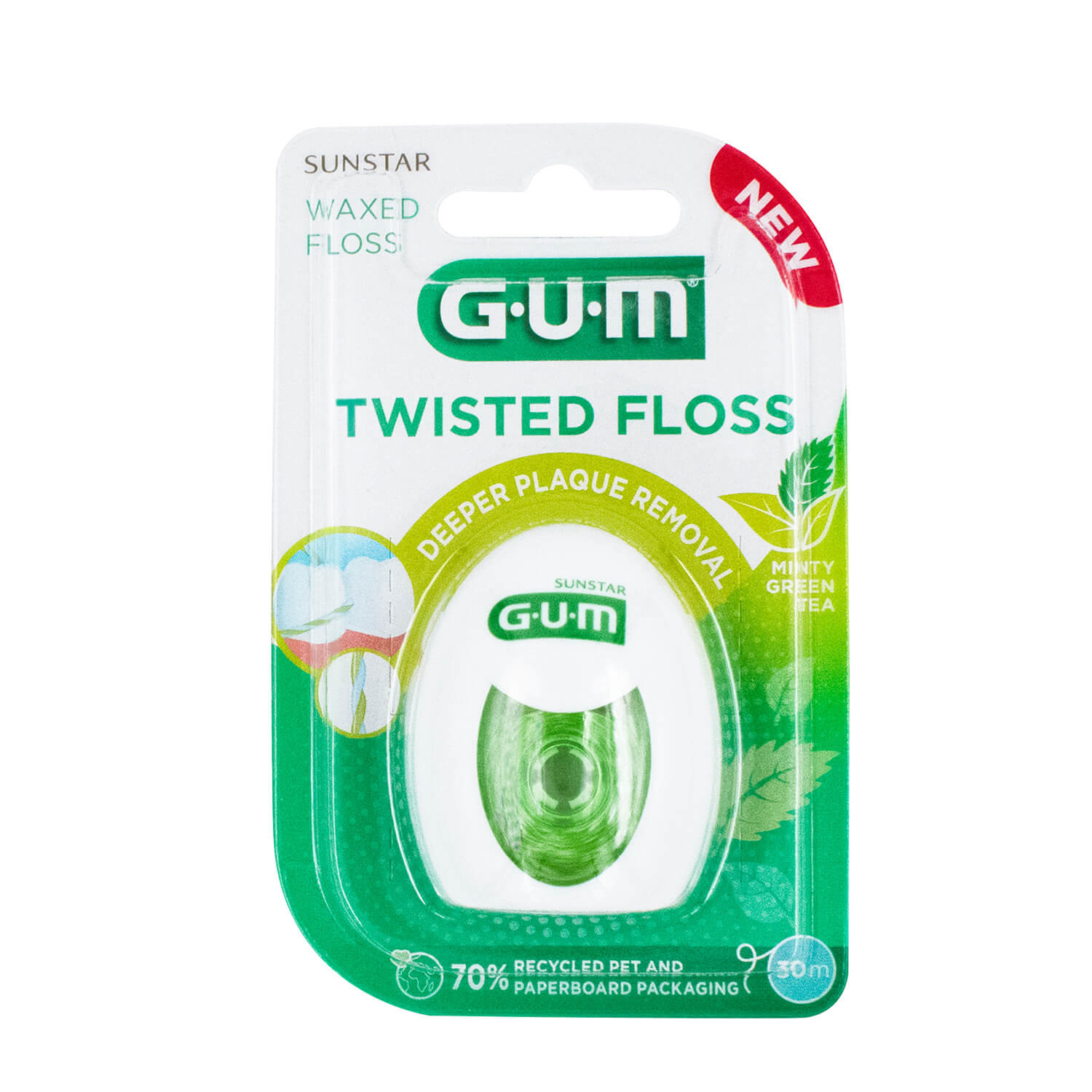 GUM 3500 TWISTED FLOSS 30 METRI