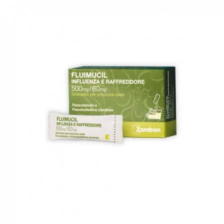 FLUIMUCIL INFLUENZA E RAFFREDDORE 8BUST