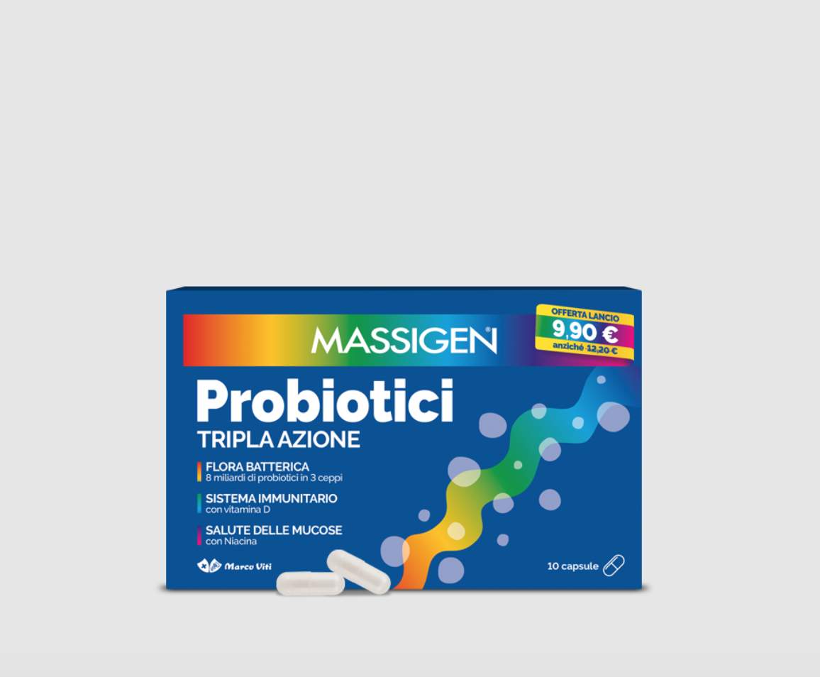 MASSIGEN PROBIOTICI 10 CAPSULE