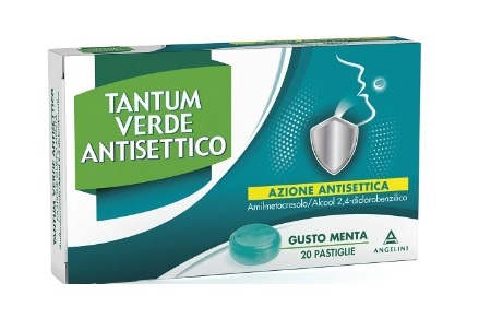 TANTUM VERDE ANTISETTICO 20 PASTIGLIE