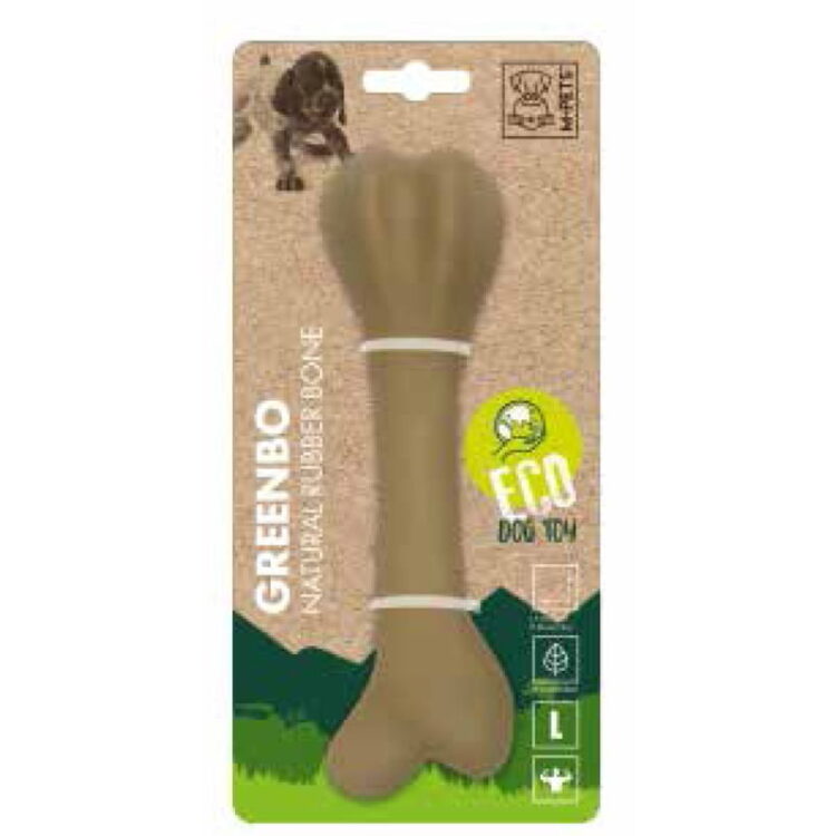 MPETS OSSO GOMMA NATURALE GREENBO L
