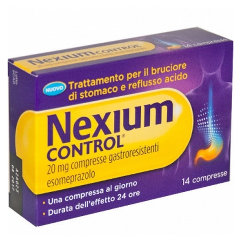 NEXIUM CONTROL 14CPR GASTR 20MG