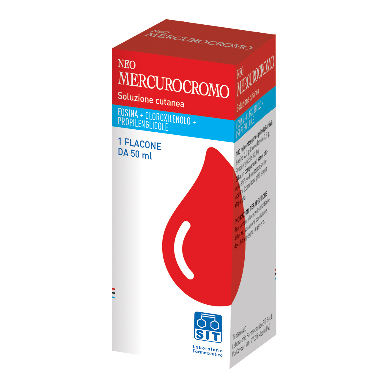 NEOMERCUROCROMO SOLUZ FL 50ml