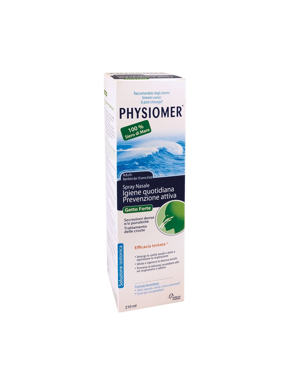 PHYSIOMER SPRAY NASALE GETTO FORTE