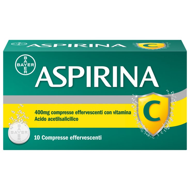 ASPIRINA 10 COMPRESSE EFFERVESCENTI 400+240MG
