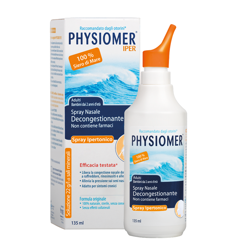 PHYSIOMER SPRAY IPERTONICO 135 ML