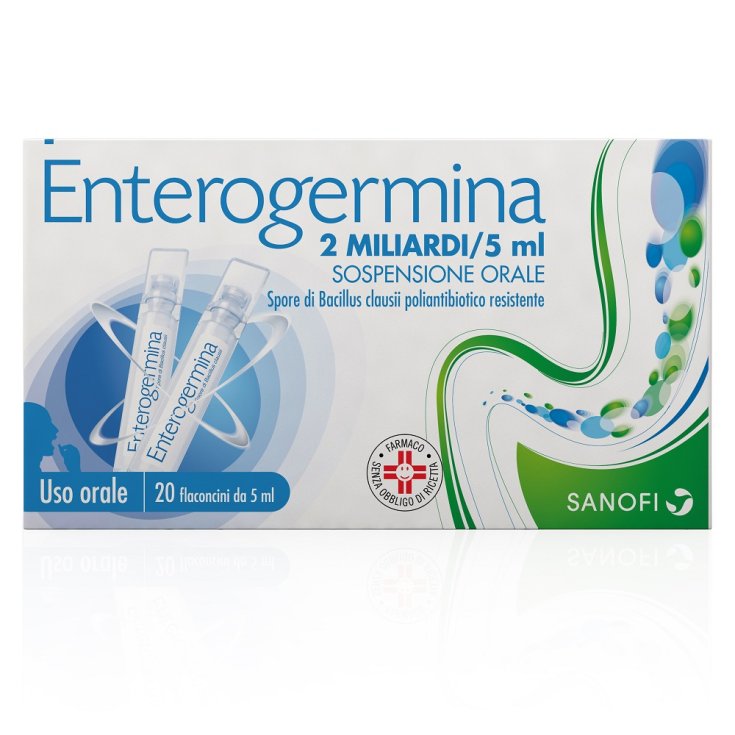 ENTEROGERMINA 20 FLACONCINI 2MLD/5ML