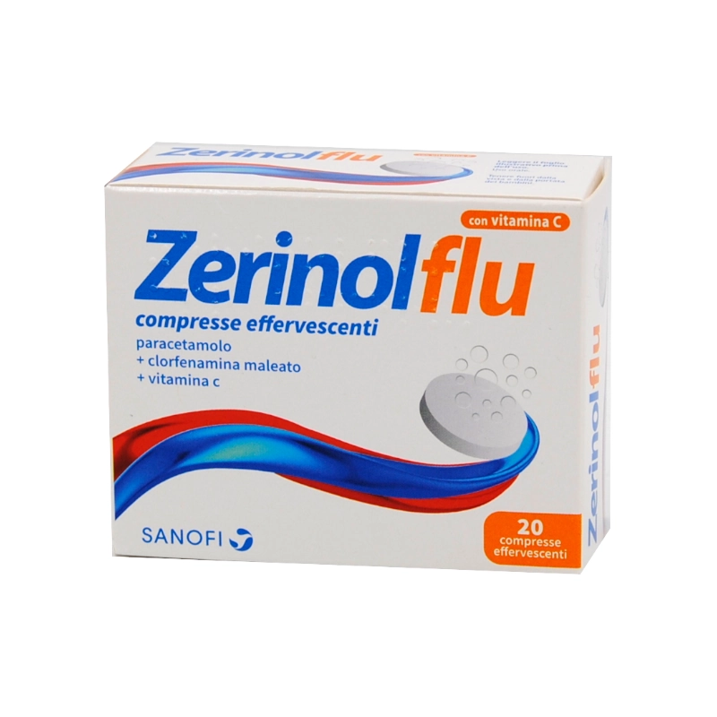 ZERINOLFLU 20 COMPRESSE EFFERVESCENTI