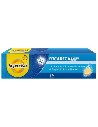 SUPRADYN RICARICA 50+ 15CPR EFF