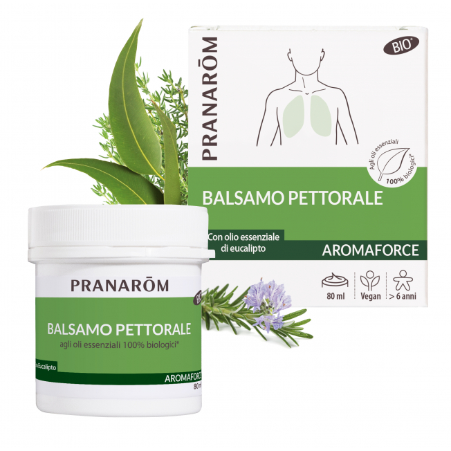 PRANAROM AROMAFORCE BALSAMO PETTORALE 80 ML