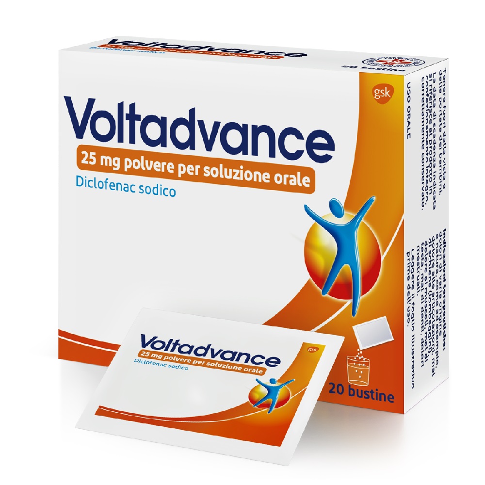 VOLTADVANCE POLVERE 20 BUSTINE 25MG