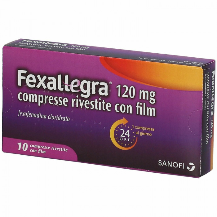 FEXALLEGRA 10 COMPRESSE RIVESTITE 120MG