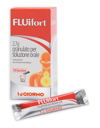 FLUIFORT 10 BUSTINE GRANULATO 2,7G