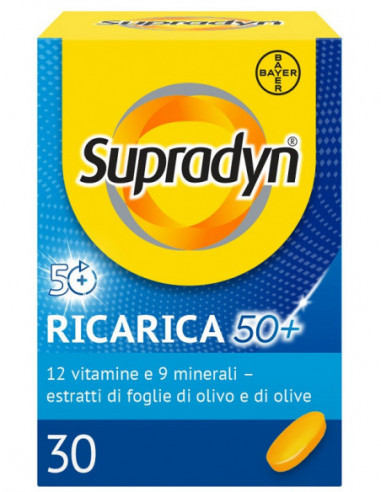 SUPRADYN RICARICA 50+ 30CPR