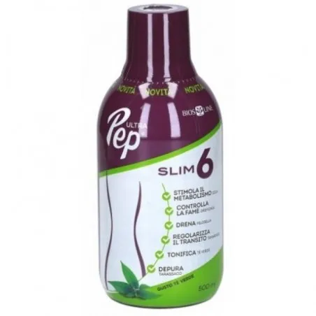 ULTRA PEP SLIM 6 ZERO TE' VERDE 500ML