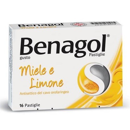 BENAGOL 16 PASTIGLIE MIELE LIMONE