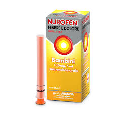 NUROFEN FEBBRE DOLORE BAMBINI SCIROPPO 100MG/5ML ARANCIA
