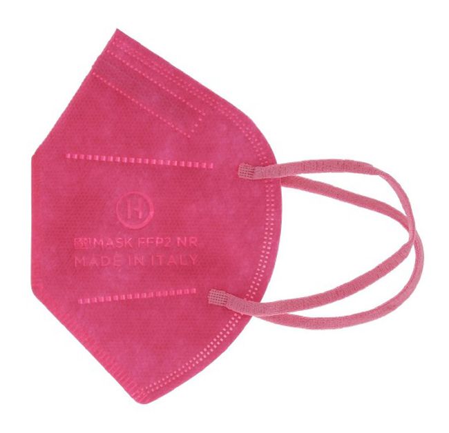 MASCHERINE FFP2 ADULTO ROSA 10 PEZZI
