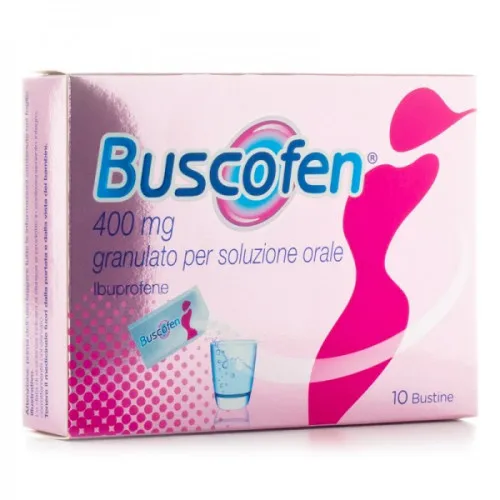 BUSCOFEN GRAT 10BUST 400MG