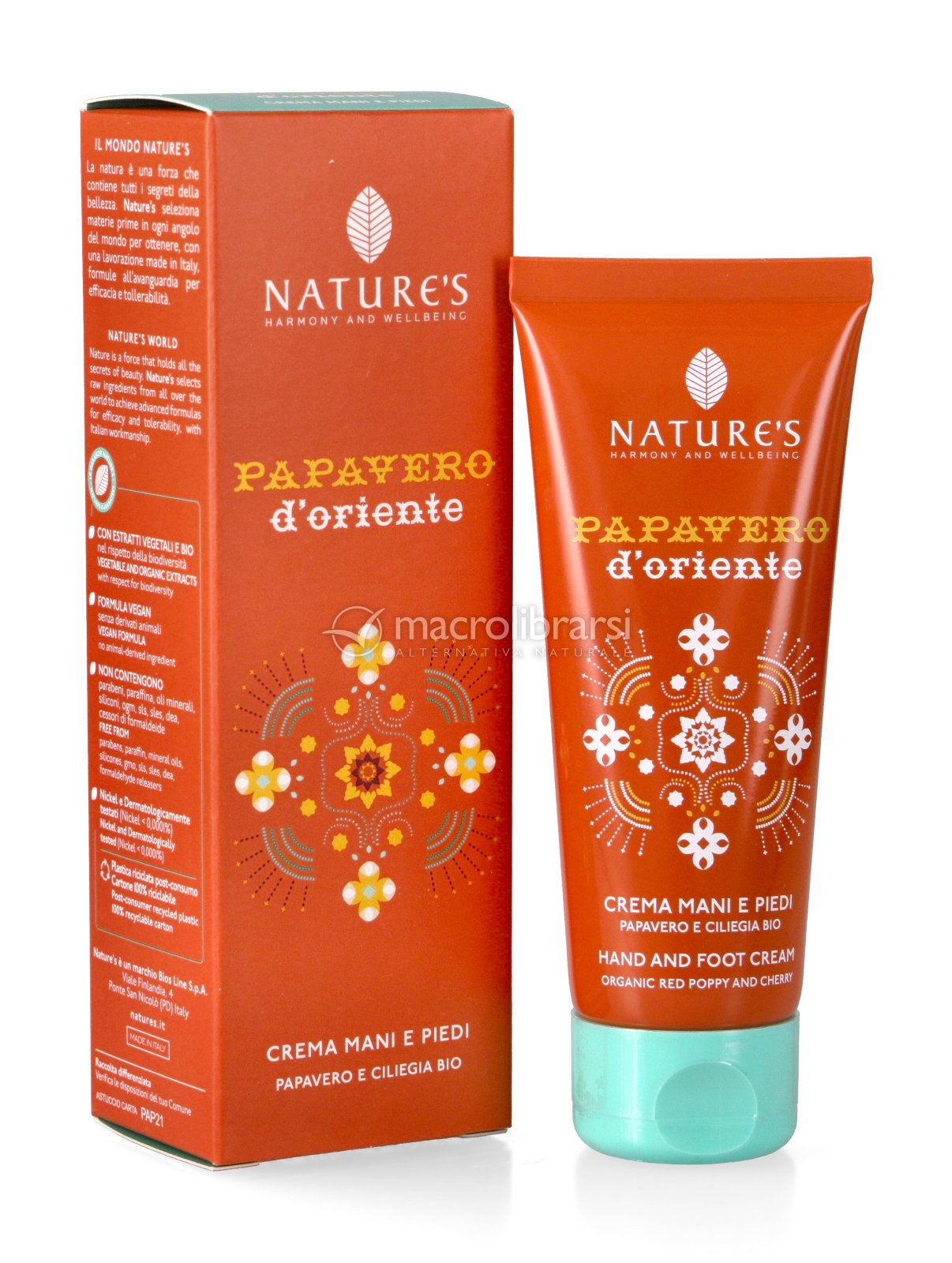 NATURE'S PAPAVERO D'ORIENTE CREMA MANI E PIEDI 75ML