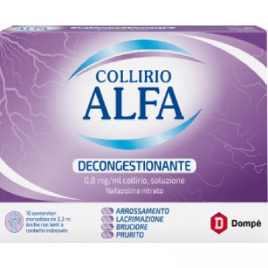 COLLIRIO ALFA DECONGESTIONANTE 10 CONTENITORI 0,3ML