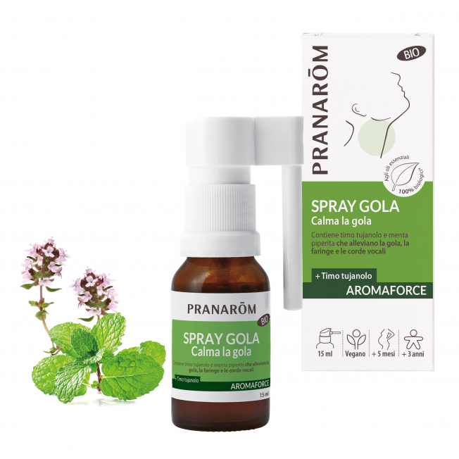 PRANAROM AROMAFORCE GOLA SPRAY 15 ML