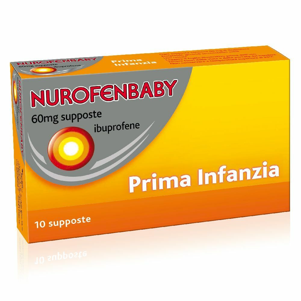 NUROFENBABY 10SUPP 60MG