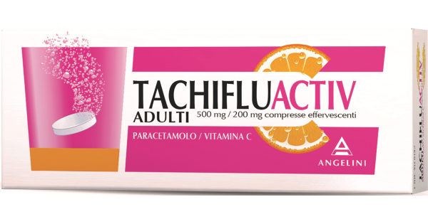 TACHIFLUACTIV 12CPR 500+200MG