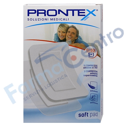 GARZA PRONTEX SOFT 10X15CM 6 PEZZI