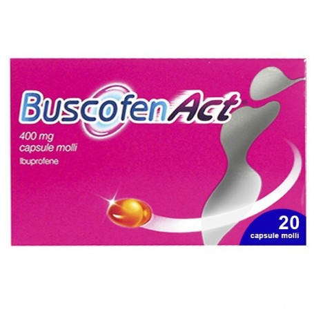 BUSCOFENACT 20CPS 400MG