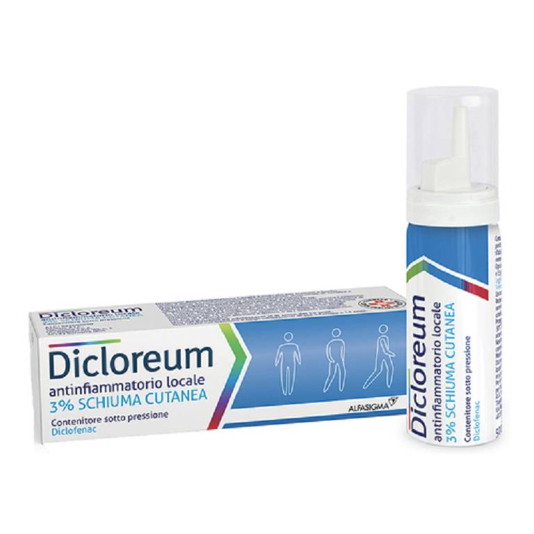 DICLOREUM ANTINFIAMMATORIO LOCALE SCHIUMA 50G 3%