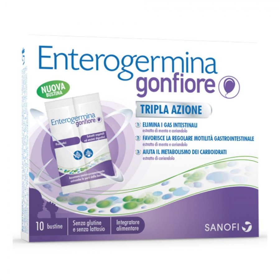 ENTEROGERMINA GONFIORE 10 BUSTINE