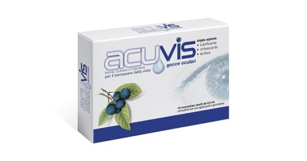 ACUVIS GOCCE OCULARI 10 FLACONCINI 0,5ML