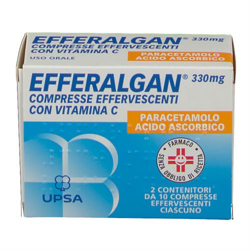 EFFERALGAN 20CPR EFF 330+200MG