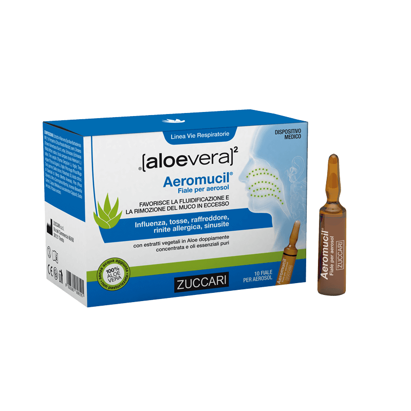 ALOEVERA2 AEROMUCIL 10 FIALE 5ML