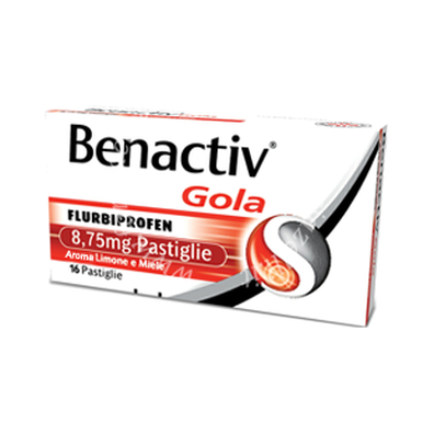 BENACTIV GOLA 16 PASTIGLIE LIMONE MIELE