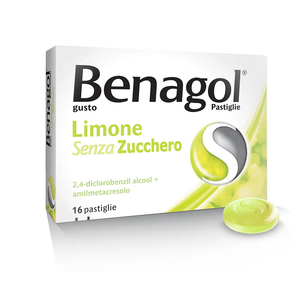 BENAGOL 16 PASTIGLIE LIMONE SENZA ZUCCHERO