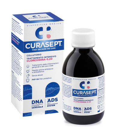 CURASEPT COLLUTORIO 0,20 200ML ADS+DNA