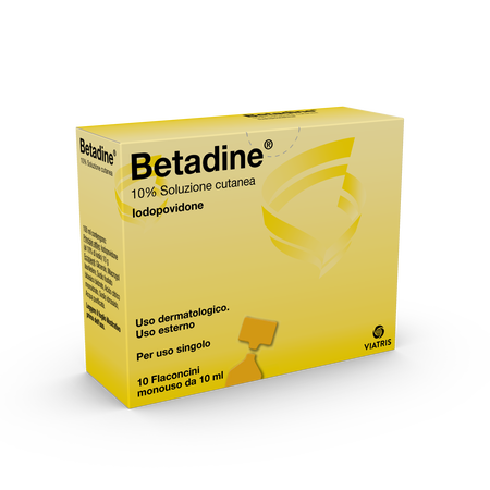 BETADINE SOLUZ CUT 10FL 10ML 10%