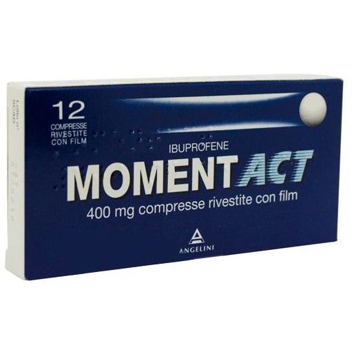 MOMENTACT 12 COMPRESSE RIVESTITE 400MG