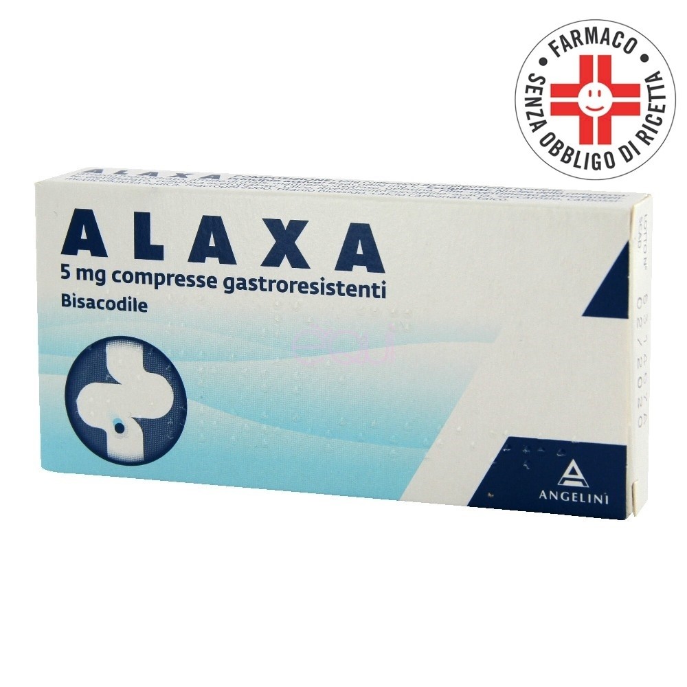 ALAXA 20 COMPRESSE GASTRORESISTENTI 5MG