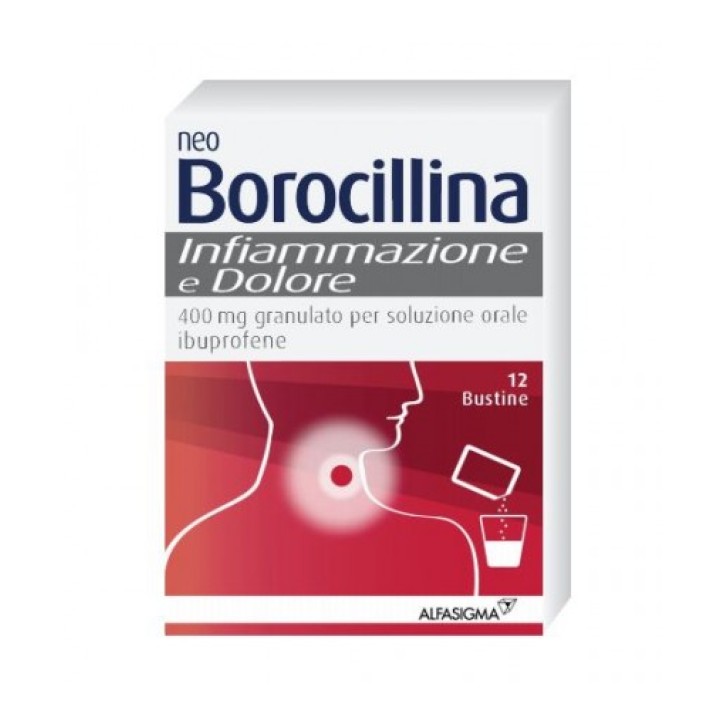 NEOBOROCILLINA INFIAMMAZIONE E DOLORE 12 BUSTINE