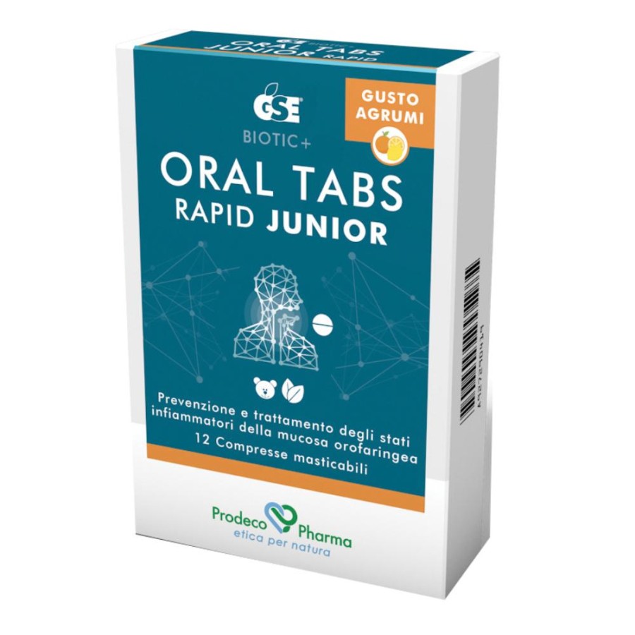 GSE ORAL TABS RAPID JUNIOR 12 COMPRESSE