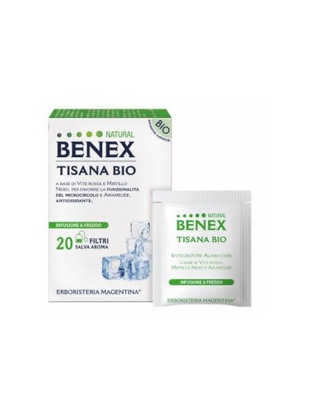 BENEX TISANA BIO FREDDA 20 FILTRI