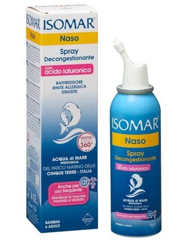 ISOMAR SPRAY DECONGESTIONANTE ACIDO IALURONICO