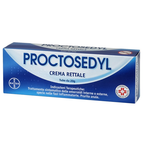 PROCTOSEDYL CREMA RETTALE 20G