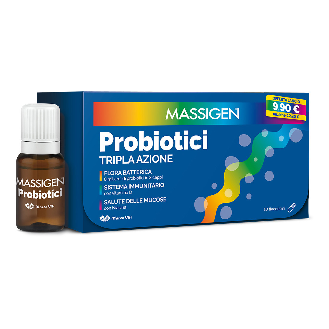 MASSIGEN PROBIOTICI 10FL x 8ML