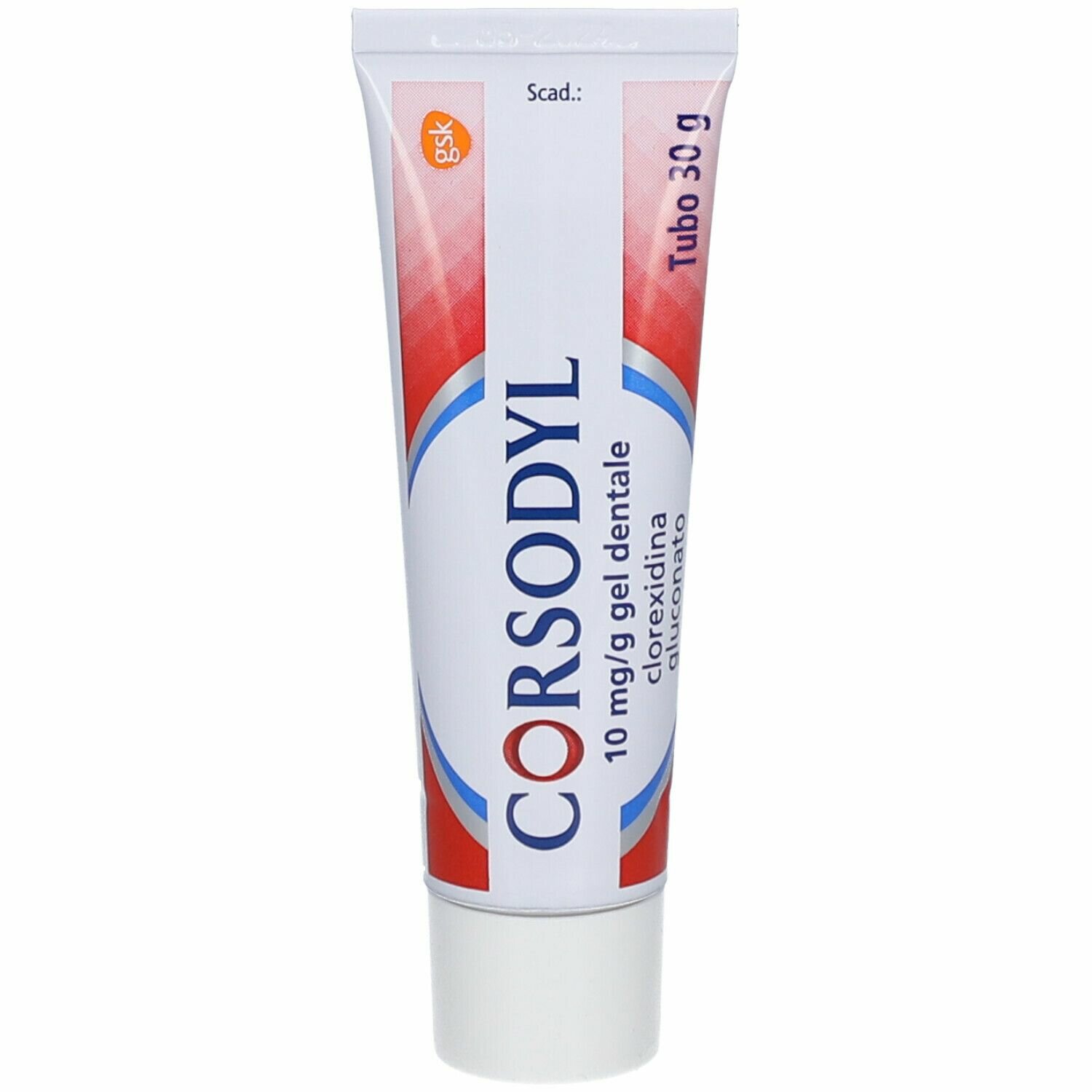 CORSODYL GEL DENTALE 30G 1G/100G