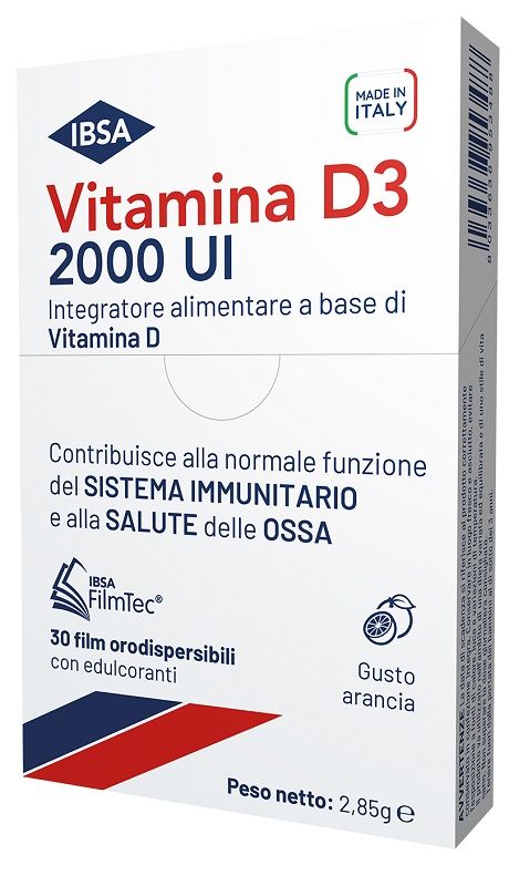 VITAMINA D3 IBSA 2000UI 30 FILM