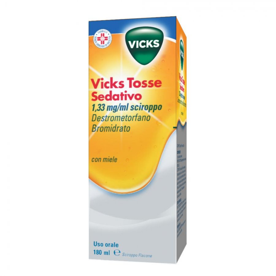 VICKS TOSSE SEDATIVO 180ML CON MIELE